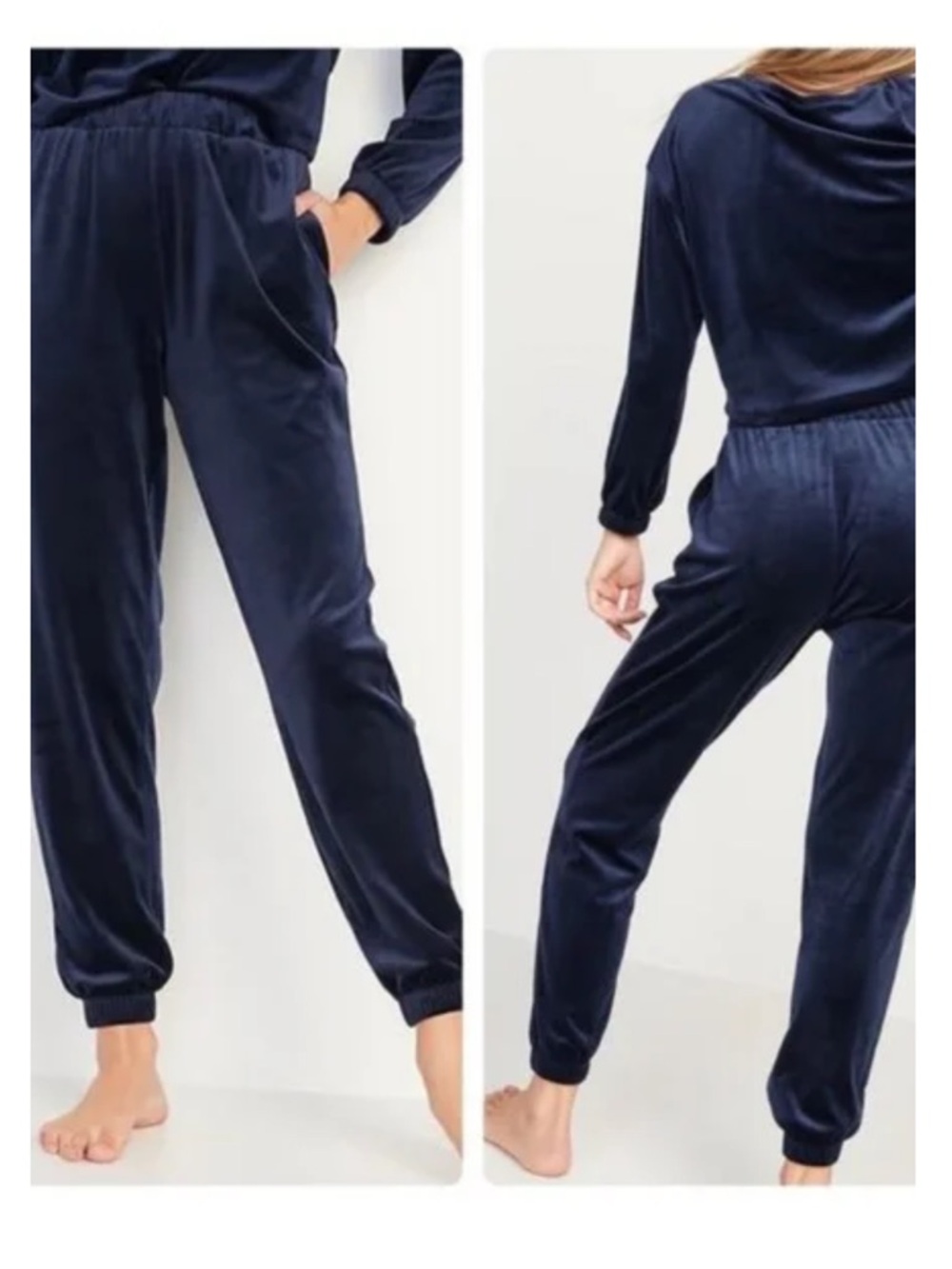 Anthropologie Saturday Sunday merida velour velvet jogger